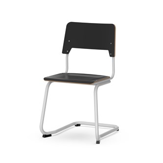 Stol Como FSC C sh45 cm stort sete sølv