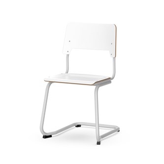 Stol Como FSC C sh45 cm stort sete sølv