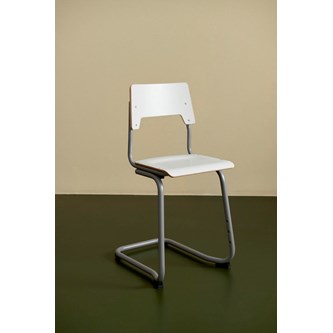 Stol Como FSC C sh45 cm stort sete sølv