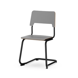 Stol Como FSC C sh45 cm stort sete svart