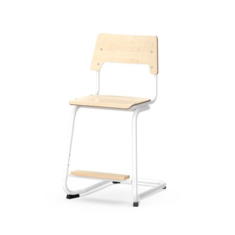 Stol Como FSC C sh50 cm medium sete hvit