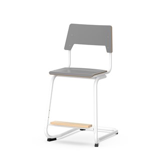 Stol Como FSC C sh50 cm medium sete hvit
