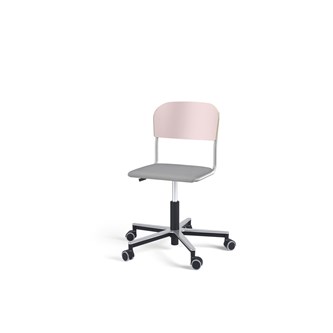 Stol Matte FSC gas Alu hjul LS sølv