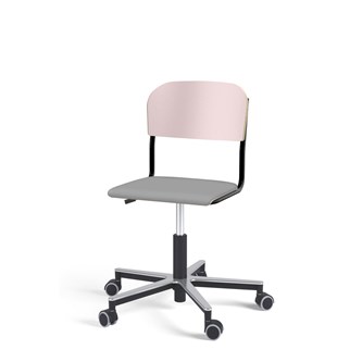 Stol Matte FSC gas Alu hjul LS svart