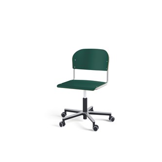Stol Matte FSC gas Alu hjul SS sølv