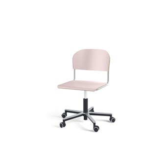 Stol Matte FSC gas Alu hjul SS sølv