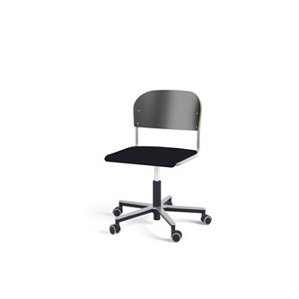 Stol Matte FSC gas Alu hjul SS sølv