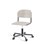 Stol Matte FSC gas Alu hjul SS svart