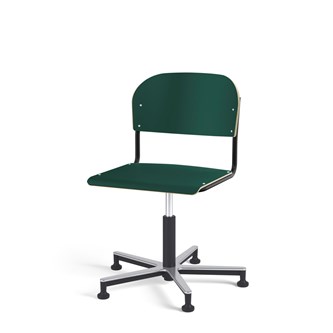 Stol Matte FSC gas Alu glidefot SS svart