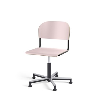 Stol Matte FSC gas Alu glidefot SS svart