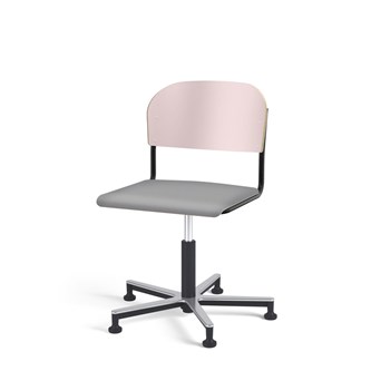 Stol Matte FSC gas Alu glidefot SS svart