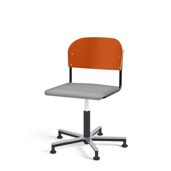 Stol Matte FSC gas Alu glidefot SS svart