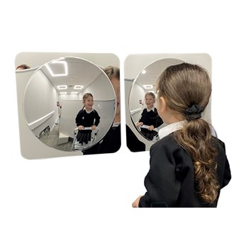 Speil konvekse 2 stk