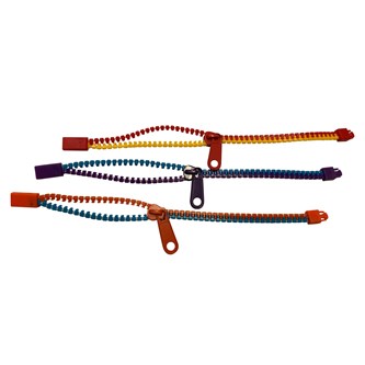 Fokusarmbånd glidelås 3 stk