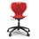 Stol Tarris 3D large gas 41-51 svart fotkryss m/hjul