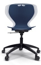 Stol Tarris 3D large gas 41-51 svart fotkryss m/hjul
