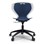 Stol Tarris 3D large gas 41-51 svart fotkryss m/hjul