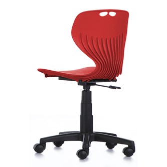 Stol Tarris large gas 41-54 svart fotkryss med hjul