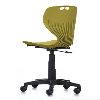 Stol Tarris large gas 41-54 svart fotkryss med hjul