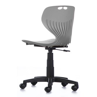 Stol Tarris large gas 41-54 svart fotkryss med hjul