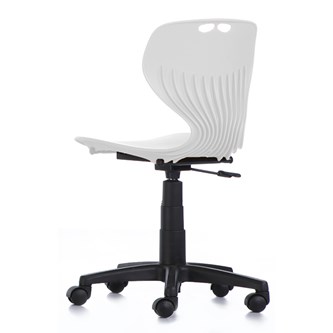 Stol Tarris large gas 41-54 svart fotkryss med hjul