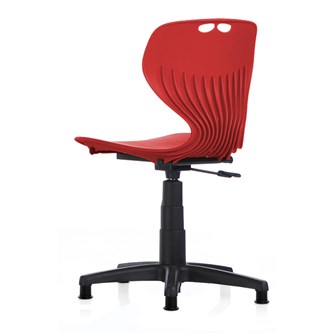 Stol Tarris large gas 41-54 svart fotkryss m/glidere
