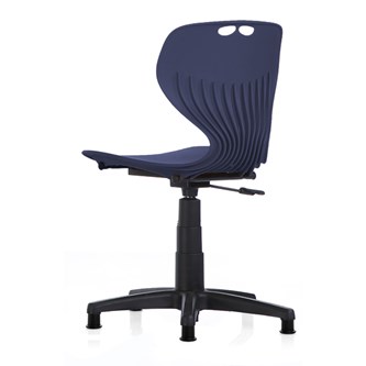Stol Tarris large gas 41-54 svart fotkryss m/glidere