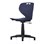 Stol Tarris large gas 41-54 svart fotkryss m/glidere