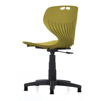 Stol Tarris large gas 41-54 svart fotkryss m/glidere