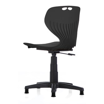 Stol Tarris large gas 41-54 svart fotkryss m/glidere