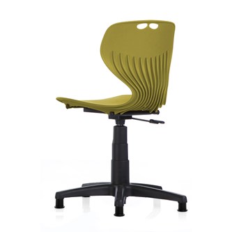 Stol Tarris Jr gas 35-43 svart fotkryss m/glidere