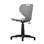Stol Tarris Jr gas 35-43 svart fotkryss m/glidere