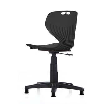 Stol Tarris Jr gas 35-43 svart fotkryss m/glidere