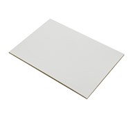 MDF til laserskjærer hvitmalt 3 mm 10 stk