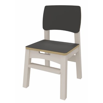 Barnestol Helmi 33 cm med fotstøtte
