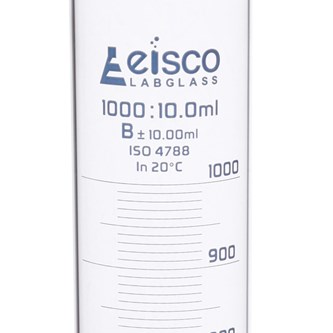Målesylinder 1000 ml 2 stk