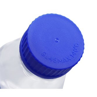 Reagensflaske 100 ml med blå kork