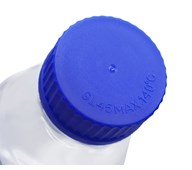 Reagensflaske 100 ml med blå kork