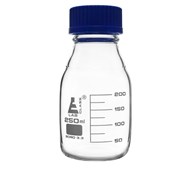 Reagensflaske 250 ml med blå kork