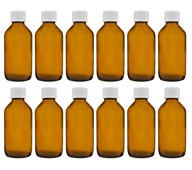 Reagensflaske 125 ml 12 stk
