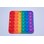 Pop Fidget Pad regnbuekvadrat