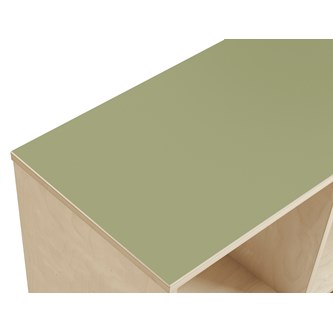 Kubus 9 rom bjørk HT-topplate