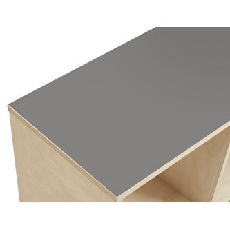 Kubus 9 rom bjørk HT-topplate