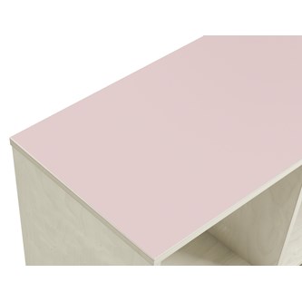 Kubus 9 rom hvitpigmentert  HT-topplate