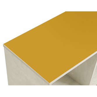 Kubus 9 rom hvitpigmentert  HT-topplate