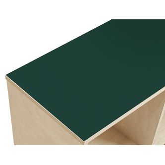 Kubus 6 rom bjørk HT-topplate