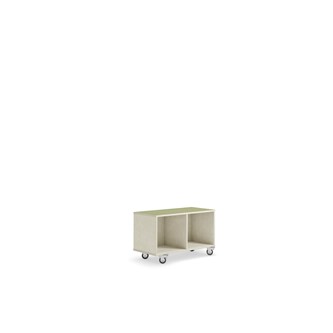 Kubus 2 rom hvitpigmentert  HT-topplate