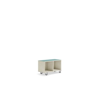 Kubus 2 rom hvitpigmentert  HT-topplate