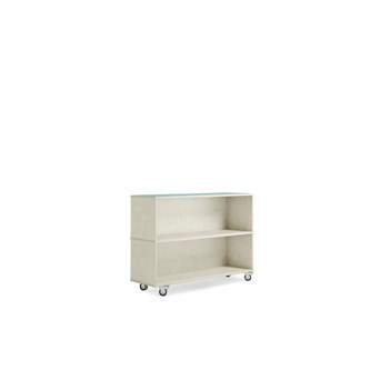 Kubus 1 rom hvitpigmentert  HT-topplate
