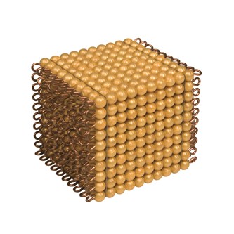 Nienhuis Gullperlekuben, plastperler